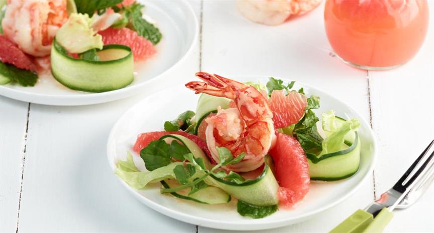 Prawn-Grapefruit Salad